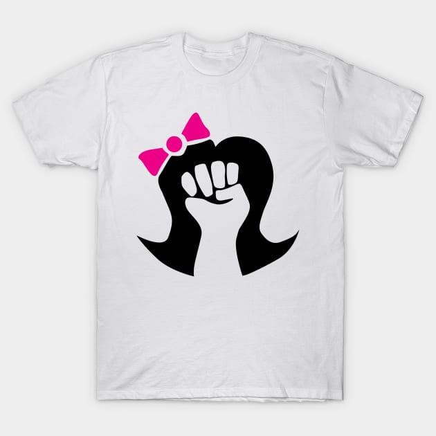 Girl Power T-Shirt by HappyInk